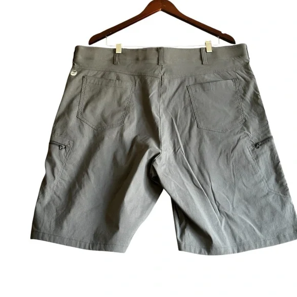 WRANGLER SHORTS MEN’S GRAY ELASTIC STRETCH HIKER SZ 42 - Picture 2 of 15